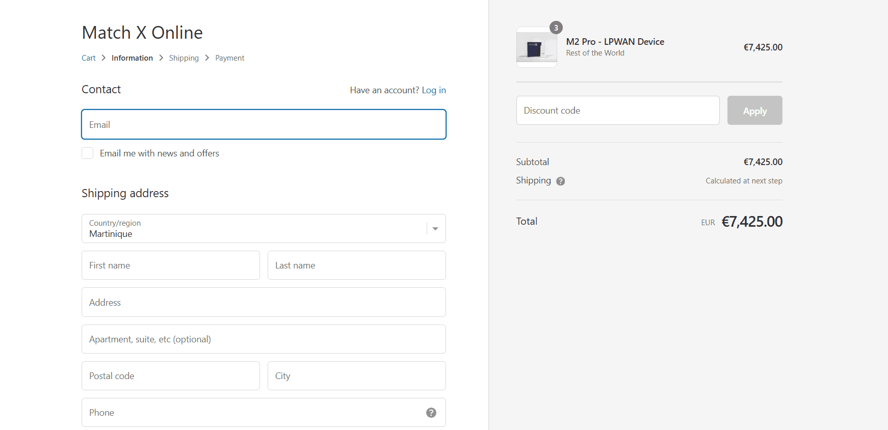 How to apply MatchX coupon code